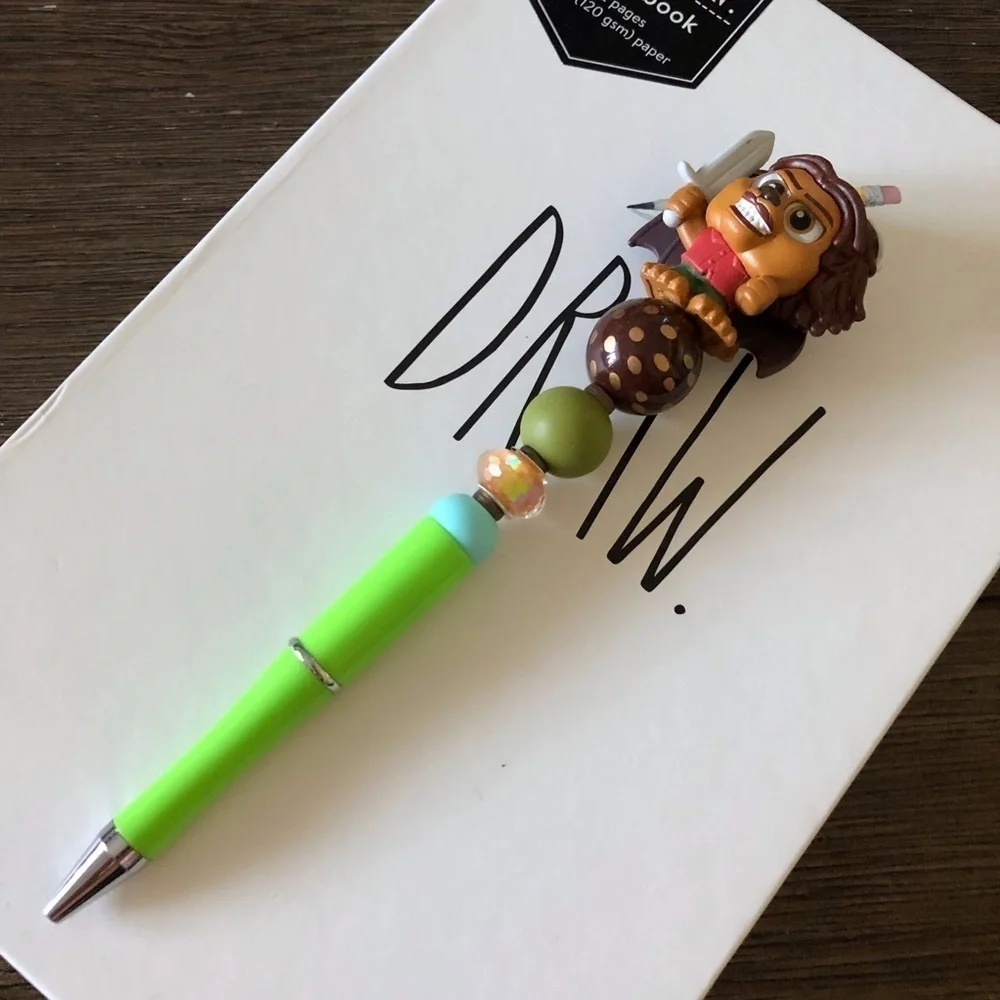 Disney Doorables: Onward: The Manticor handmade beaded pen